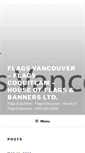 Mobile Screenshot of flagsvancouver.com